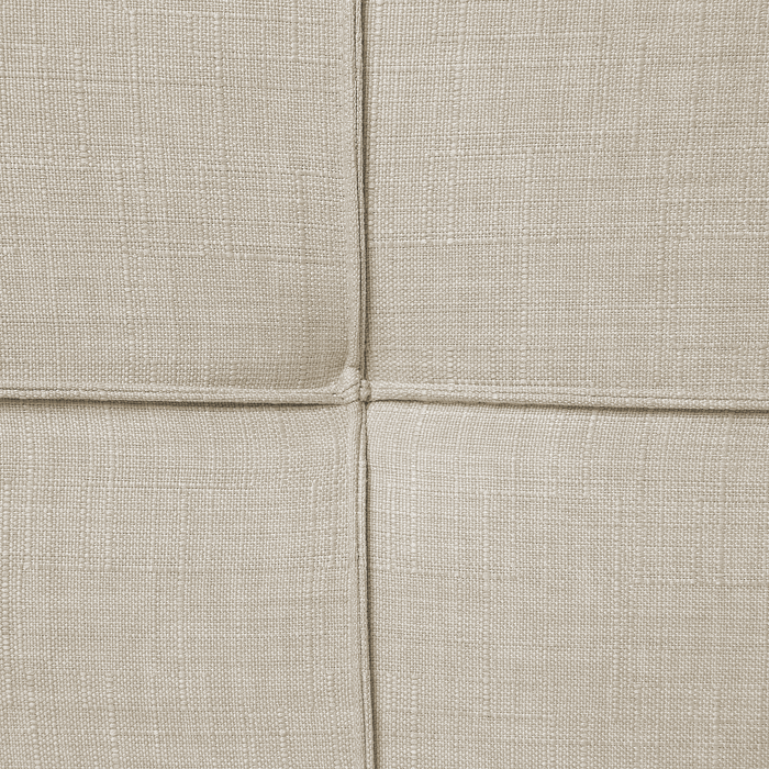 Beliani-LANNION -Tweepersoonsbed-Beige-180 x 200 cm-Polyester