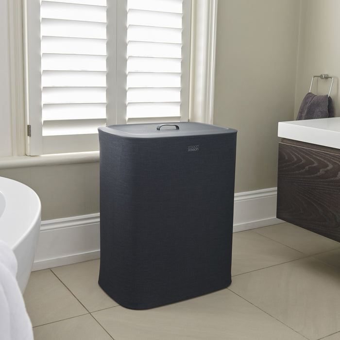 Joseph Joseph Tota Duo Wasmand 90 L - Carbon Black