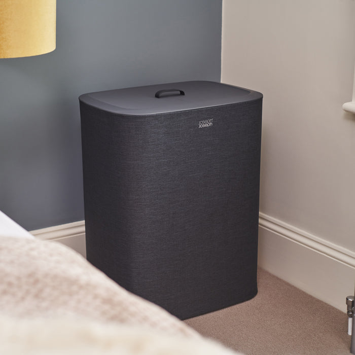 Joseph Joseph Tota Duo Wasmand 90 L - Carbon Black