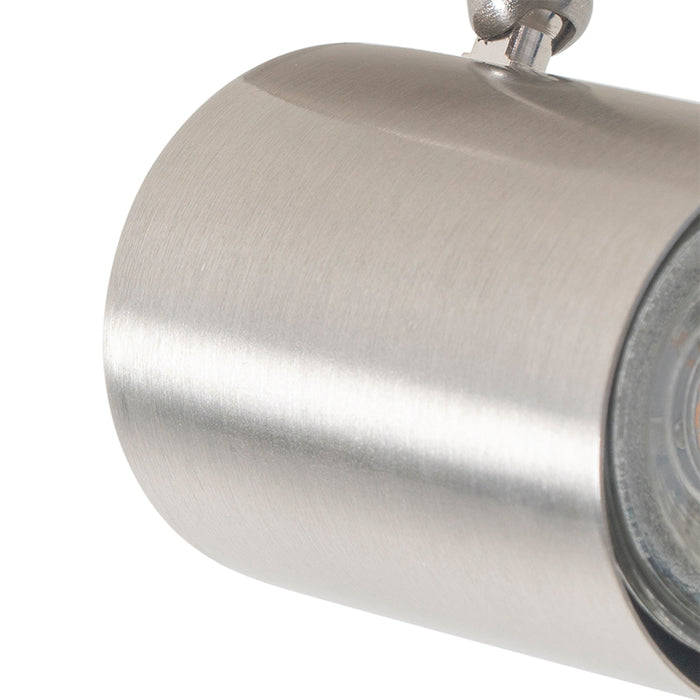 QAZQA Moderne spot staal verstelbaar - Jeana