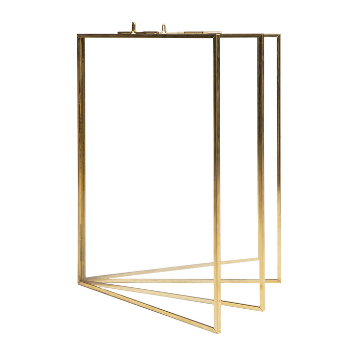 QUVIO Fotolijst staand 15x20,5 cm + 13x18 cm + 10,5x15,5 cm - Goud