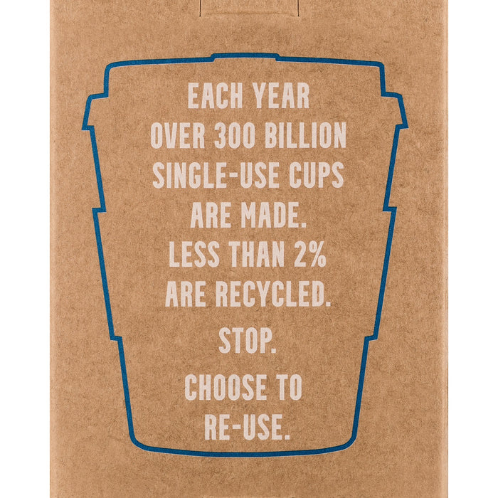 Ecoffee Cup Tsar Bomba - Koffiebeker to Go 350 ml - Paars Siliconen