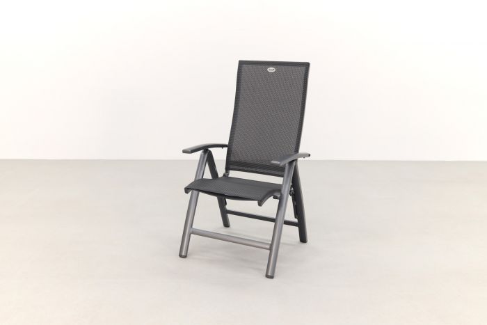 Hartman Valentino|Kings tuinset antraciet - 220x100 cm.