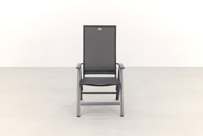 Hartman Valentino|Kings tuinset antraciet - 220x100 cm.