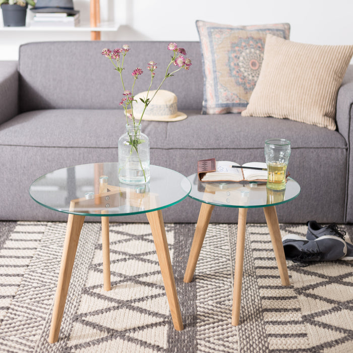 by fonQ Klara Bijzettafel - Set van 2