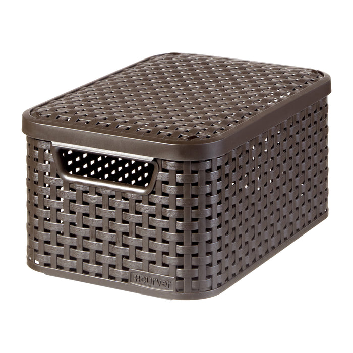 Curver Style Opbergmand S met Deksel - Set van 3