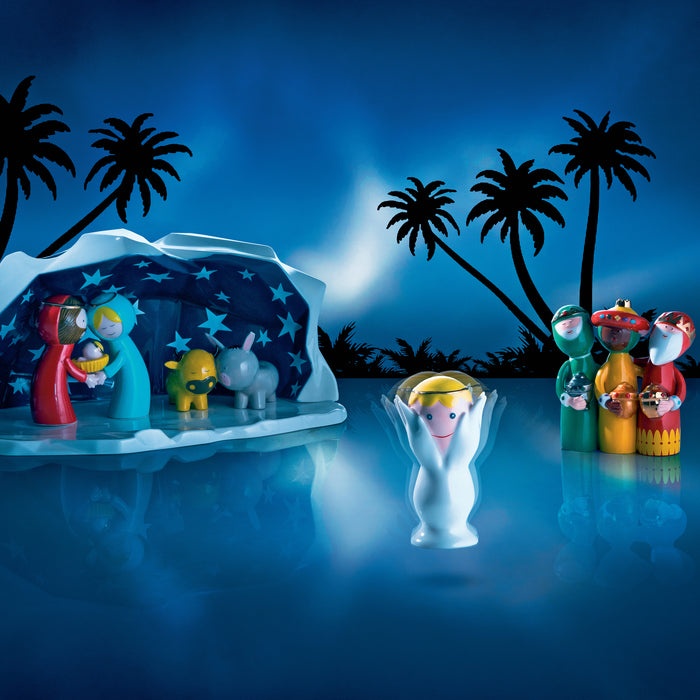 Alessi Angelo Miracolo Porseleinen Kerstfiguur