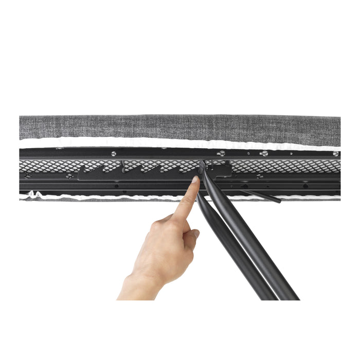 Brabantia Strijkplank met Strijkijzerhouder 124 x 38 cm
