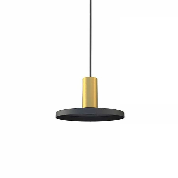 Nowodvorski Hanglamp Hermanos 3 lichts Ø 30 cm zwart - goud