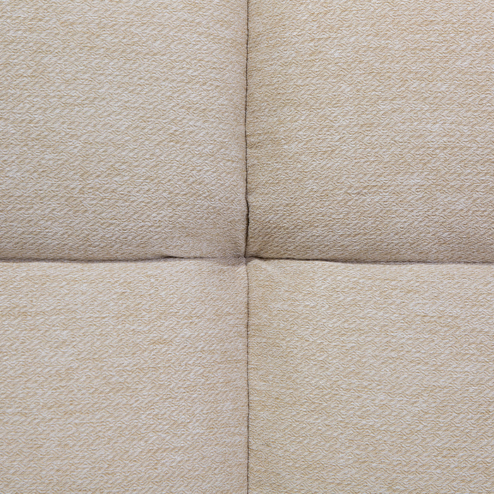 Beliani - INGARO - Slaapbank 3-zits - Beige - Polyester