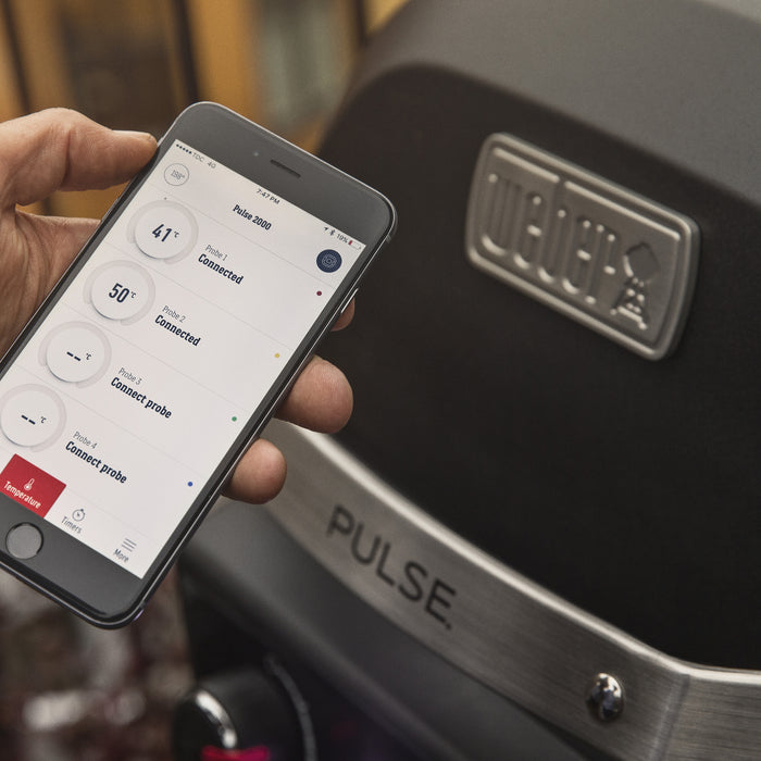 Weber Pulse 1000 Elektrische barbecue B 61 x D 65 cm