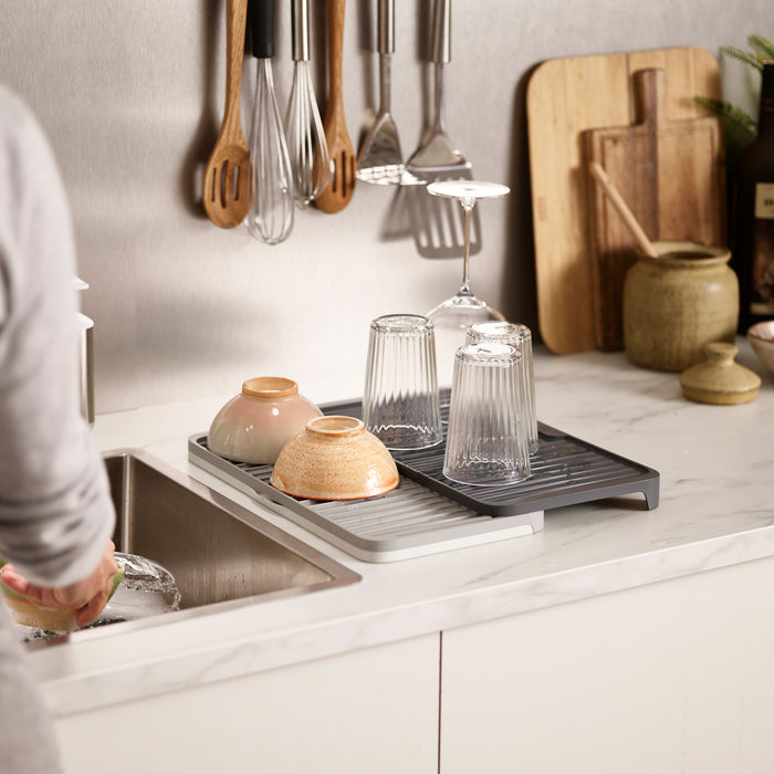 Joseph Joseph Tier Afdruipmat - Grijs