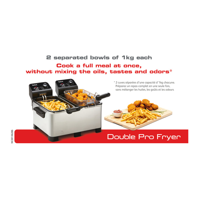 Tefal FR3610 Double Pro Friteuse