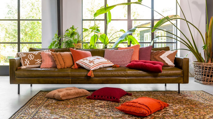 Dutch Decor sierkussen Arrow - 40x60 cm Tobacco Brown