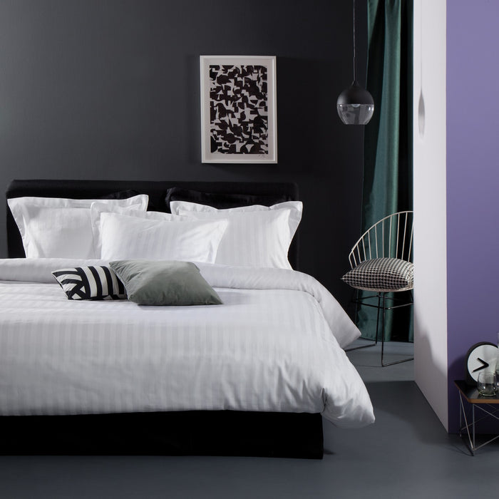 Damai Linea Dekbedovertrek 200 x 200/220 cm - Wit