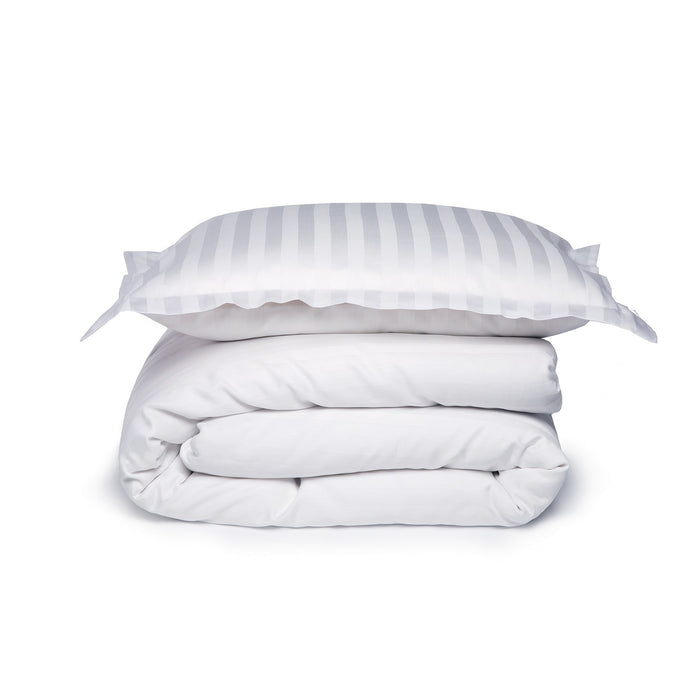 Damai Linea Dekbedovertrek 200 x 200/220 cm - Wit