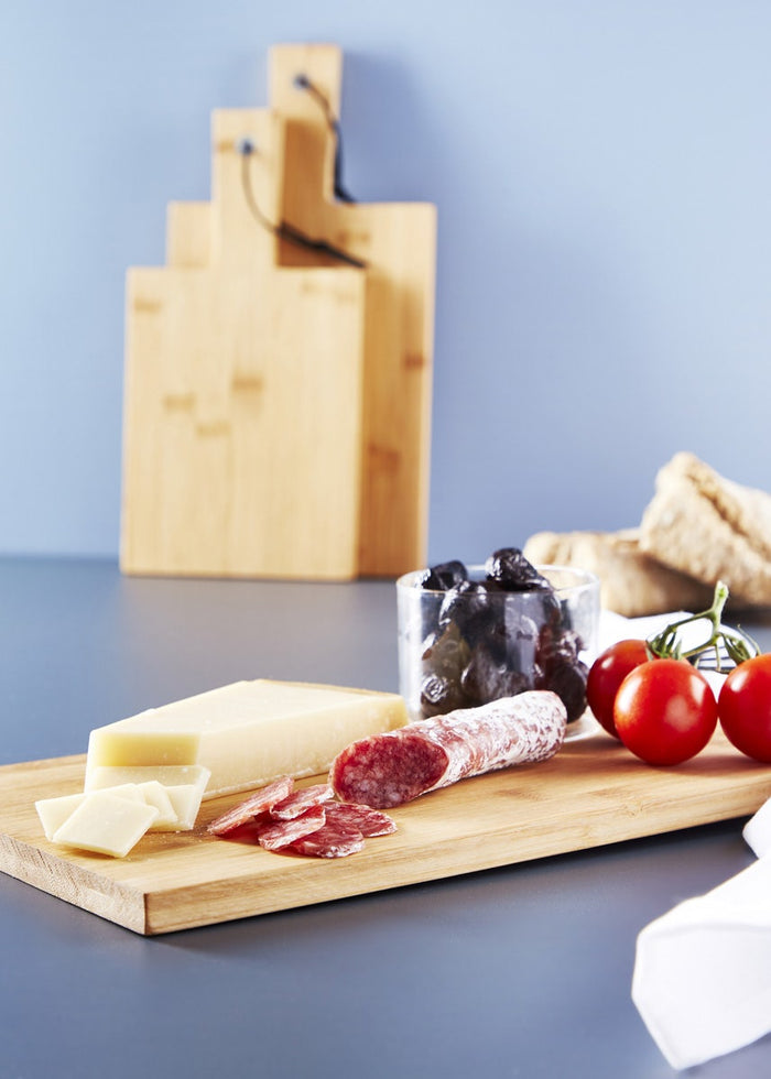 Lisomme Dille houten serveerplank bamboe - set van 3