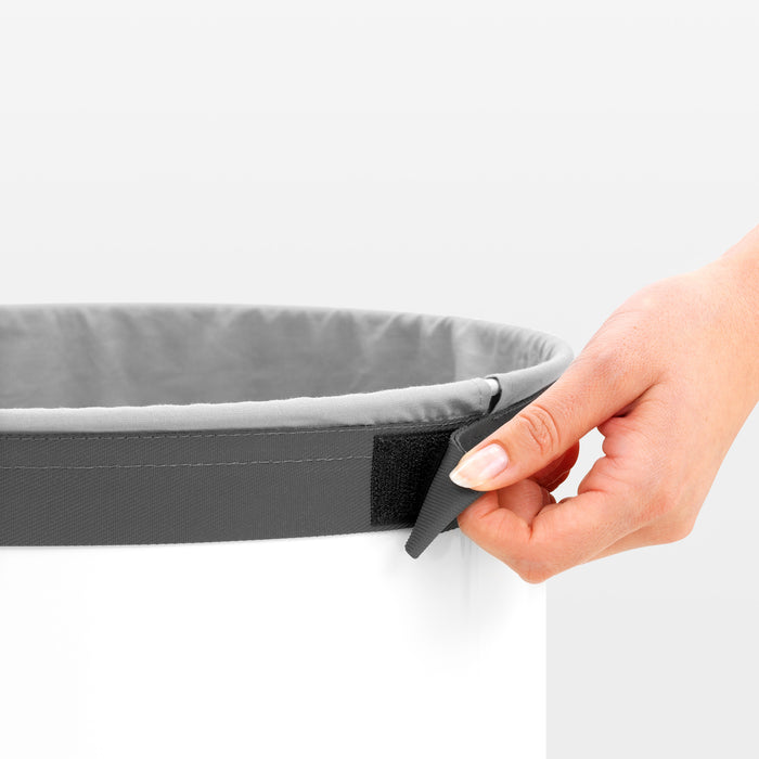 Brabantia Wasbox 35 L - Wit / Kurk