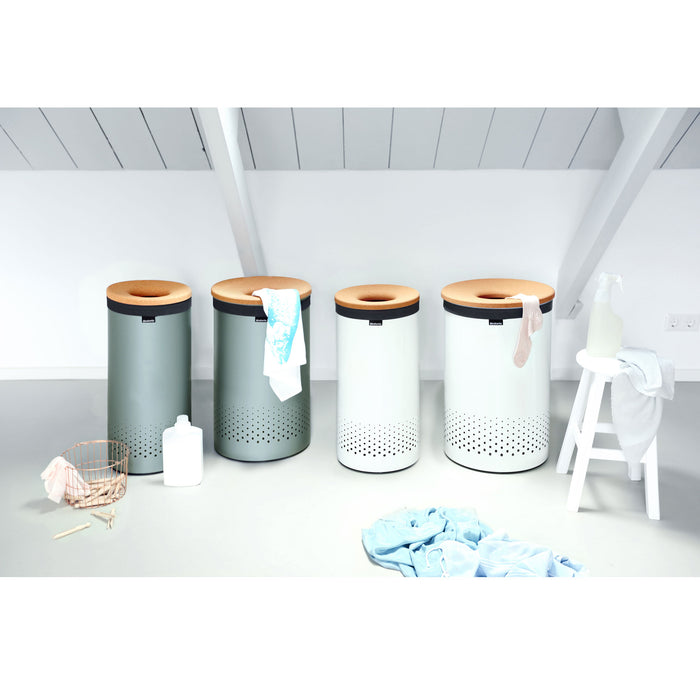 Brabantia Wasbox 35 L - Wit / Kurk