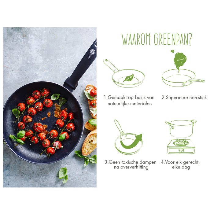 Greenpan Andorra Wok Ø 28 cm