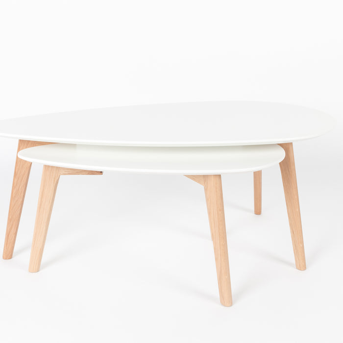 by fonQ basic Hanne Bijzettafel/Salontafel Set van 2