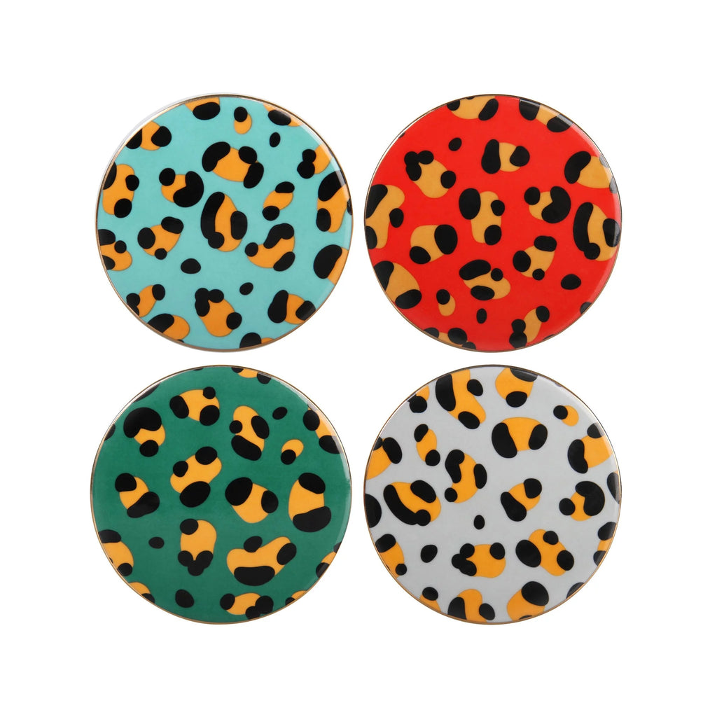 10. Kleurrijke panterprint