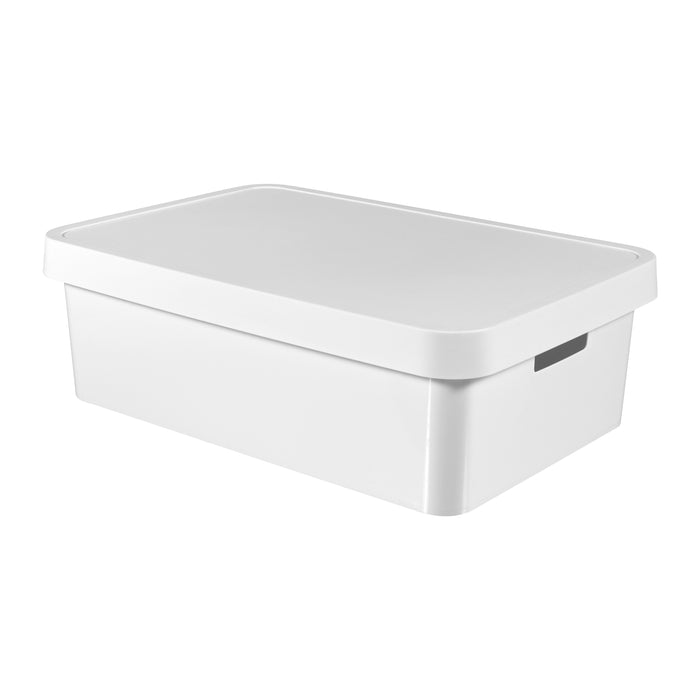 Curver Infinity Opbergbox met Deksel 30 L - Set van 3