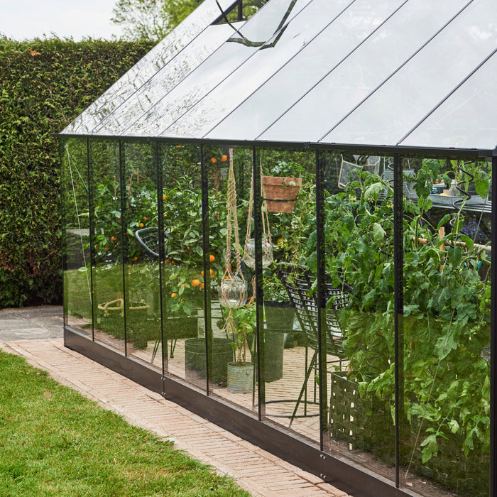 Royal Well Qube 168 Tuinkas met veiligheidsglas