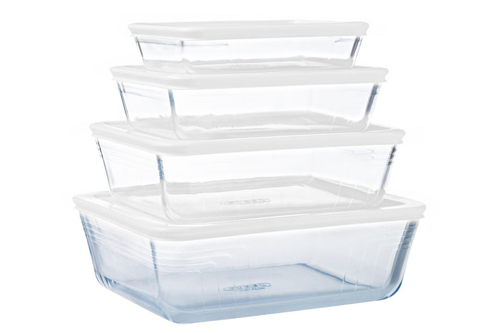 Pyrex Cooking & Storage All in One - Met Deksel - 25 x 20 cm - 2.6 l
