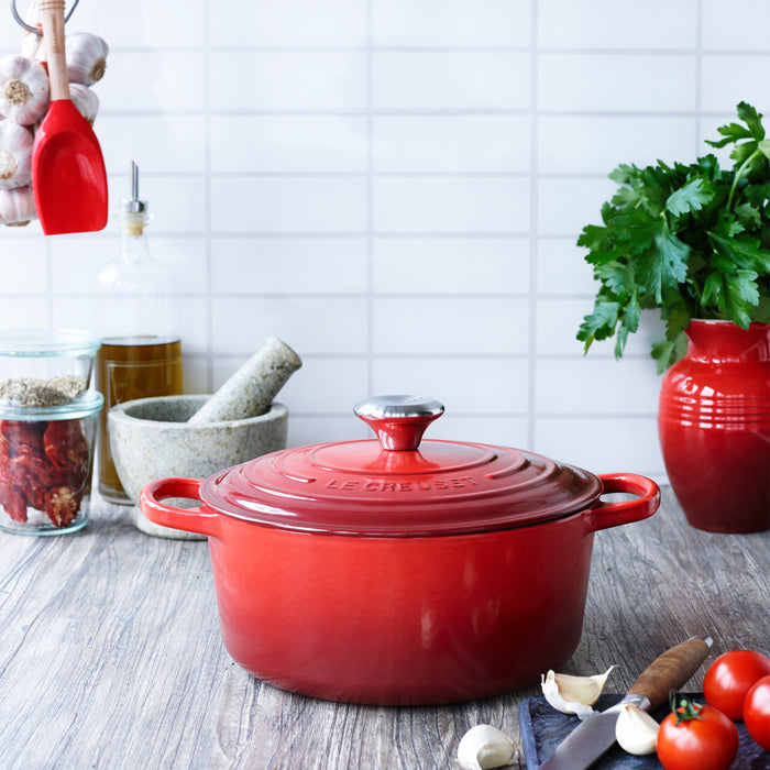 Le Creuset Signature Braadpan Ø 28 cm - Kersenrood