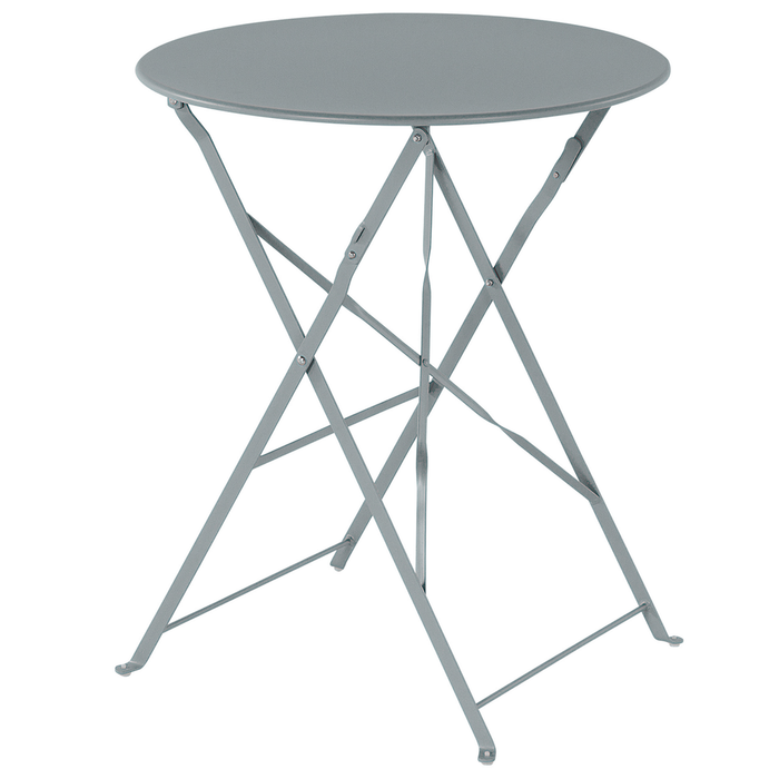 Beliani - FIORI - Bistroset voor 2 - Grijs - Staal