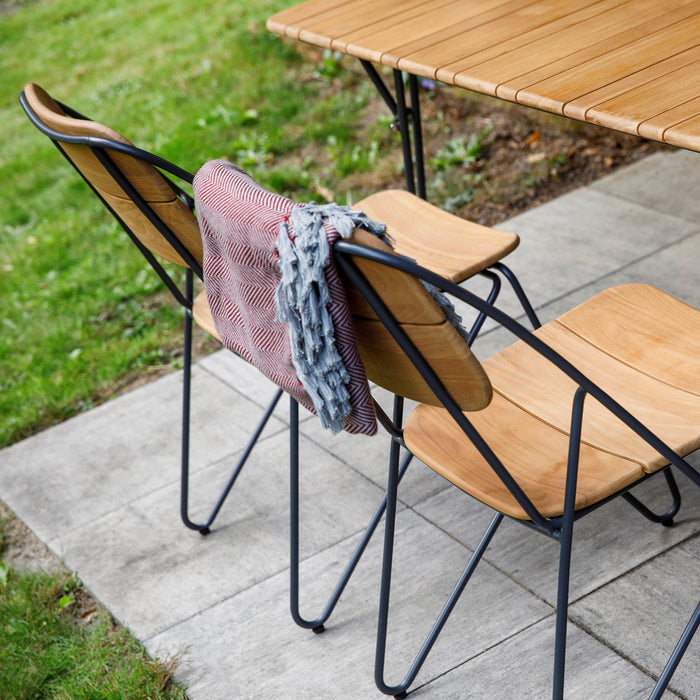 Woood Plaid Gerecycled Polyester B 140 x D 190 cm - Brick Red