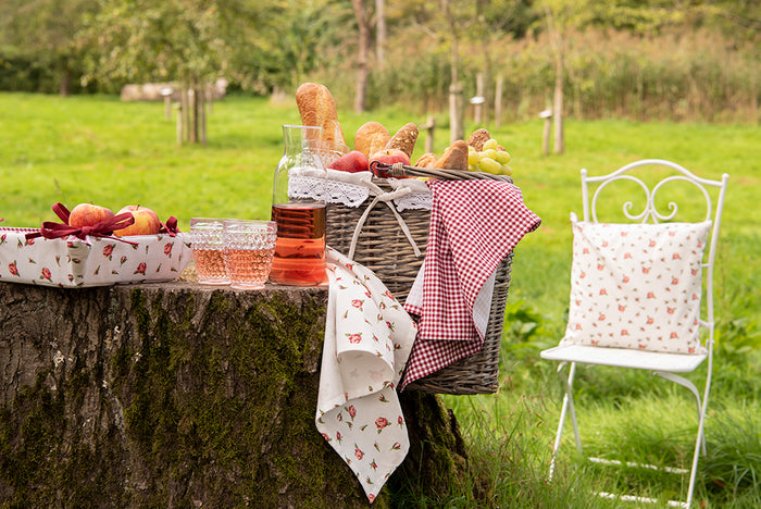 Clayre & Eef Karaf 1000 ml Glas Waterkan Waterkaraf