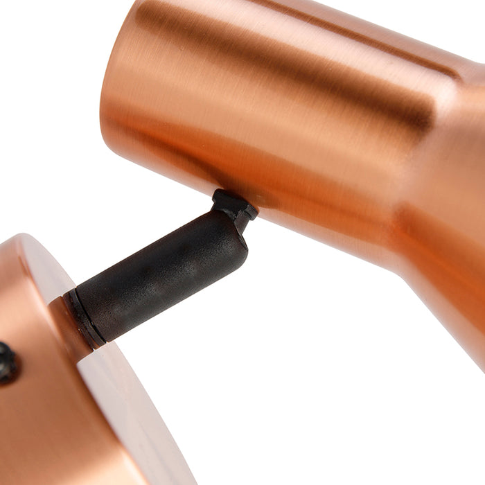 QAZQA Plafondlamp karin - Koper - Modern - L 130mm