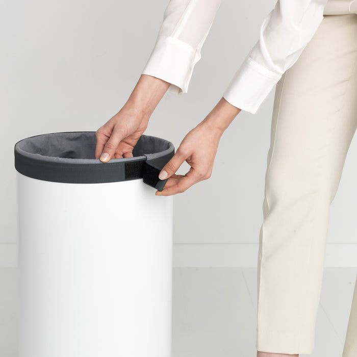 Brabantia Wasbox 35 L - Wit / Dark Grey