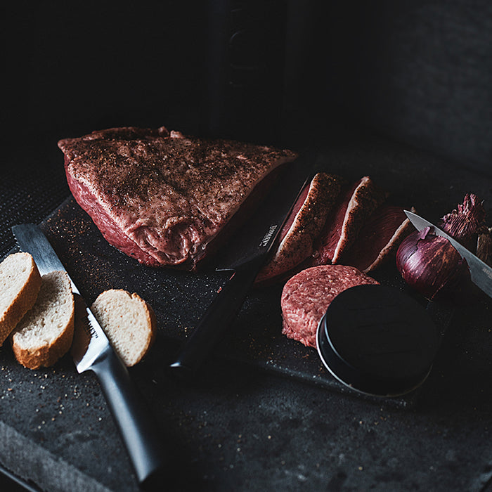 Homey's Grilla Barbecue Messenset + Grillmat + Schort