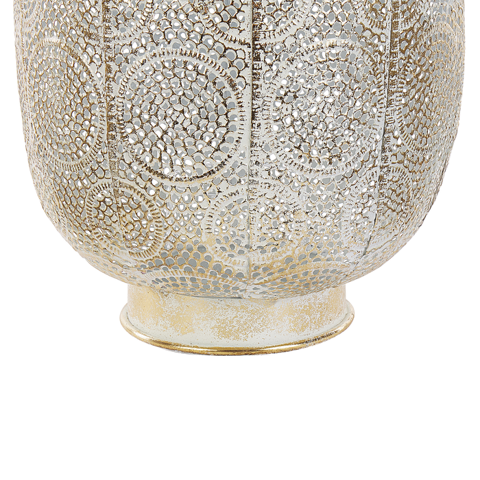 Beliani - LANTAU - Lantaarn - Goud - 30 cm - Metaal