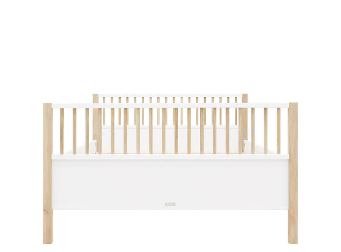 Bopita Mika twinbed 120x200 - Wit|Eiken