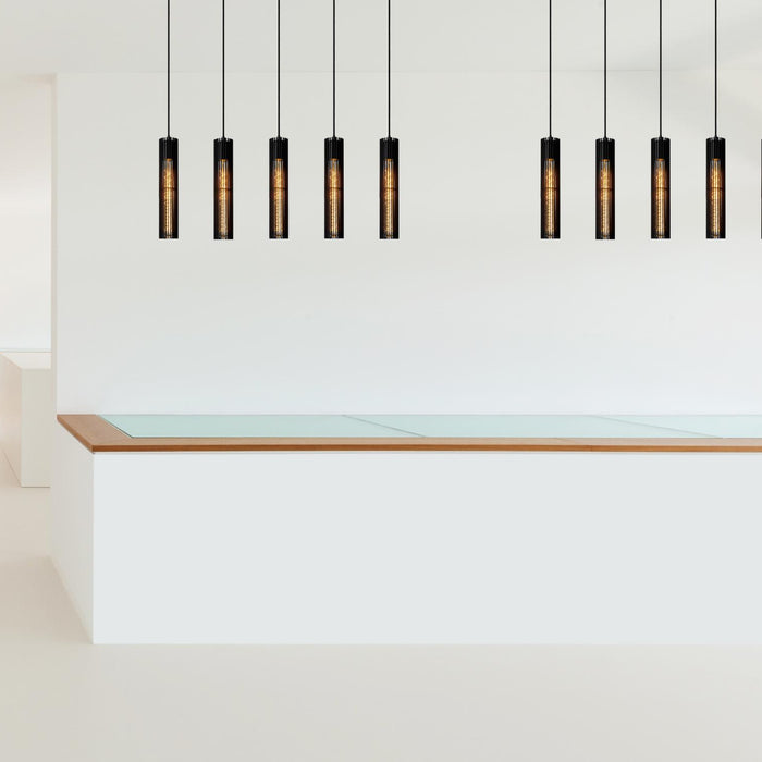 Lucide LIONEL Hanglamp - Zwart