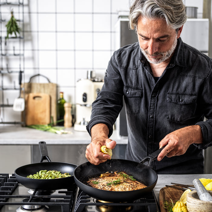 KitchenAid Classic Forged Aluminium 2-Delige Set Braadpan 24cm - 28cm