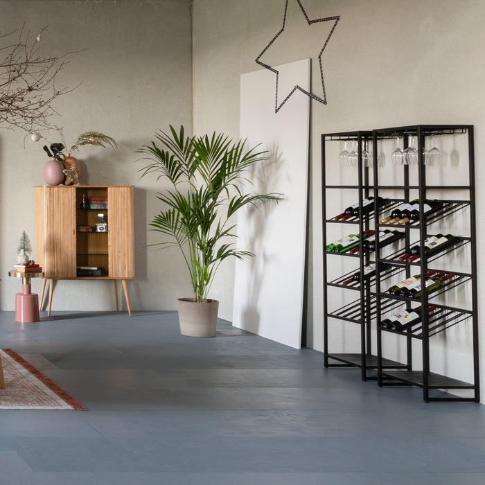 Zuiver Barbier Opbergkast - Lichtbruin