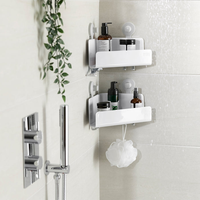 Joseph Joseph EasyStore Hoekrek 2 st. -Wit