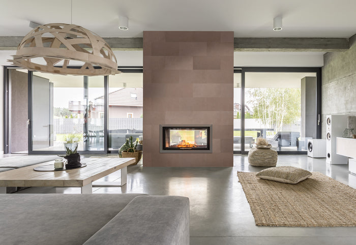 Enzo Pellini Essential | Leren wandbekleding 1m² Taupe