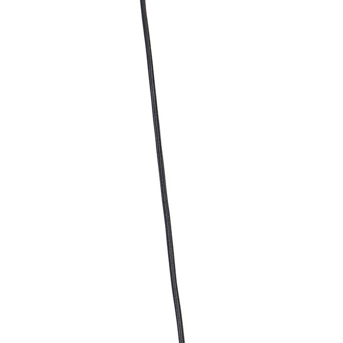 QAZQA Hanglamp mesh_ball - Zwart - Modern - D 50cm