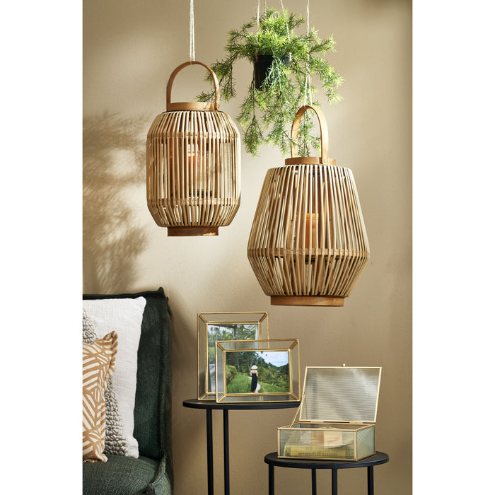 Mica Decorations Stielo Opbergdoosje - L18 x B14 x H7 cm - Goud