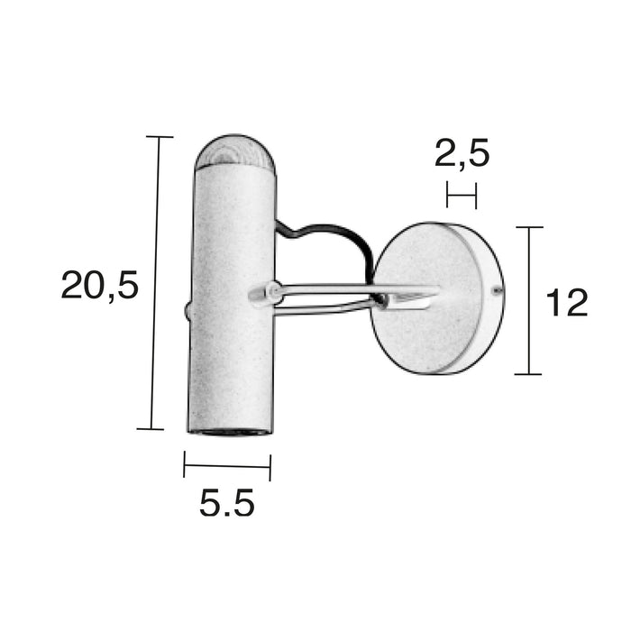 Zuiver Marlon Wandlamp