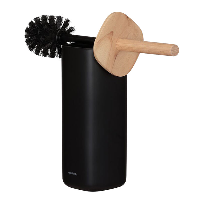 Sealskin Mind Toiletborstel met Houder Vrijstaand - Zwart