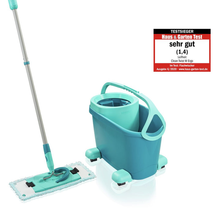 Leifheit Clean Twist Vloerwisserset M met Wieltjes