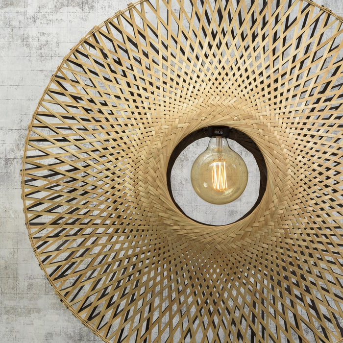 GOOD&MOJO Kalimantan Hanglamp Rond - Ø60cm - Naturel