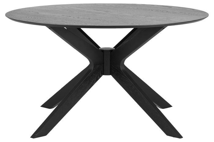 Rebellenclub Salontafel Glasgow Rond Ø80cm - Zwart